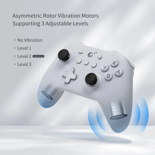 Vista 6 de GuliKit KK3 Controller Kingkong 3 Switch Controller (No Drift) for SwitchPCAndroidMacOSIOS with Hall Joysticks and Triggers (NS37)