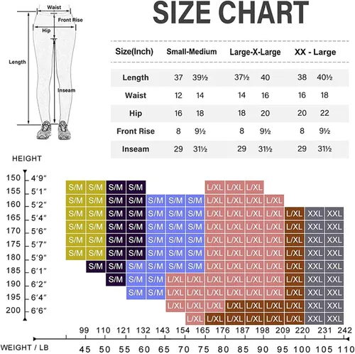 Vista 5 de High Waisted Leggings for Women - Soft Athletic Tummy Control Pants for Running Cycling Yoga Workout - Reg & Plus