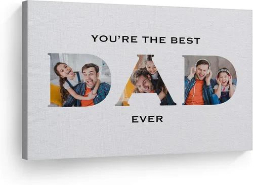 Vista 49 de Smile Art Design Impresión en lienzo personalizada: arte de pared con fotos personalizadas, hecho a pedido en Estados Unidos, lienzo premium