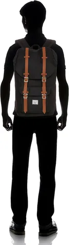 Vista 3 de Herschel Supply Co Little América Laptop Backpack bolsa Negro 10014-00001