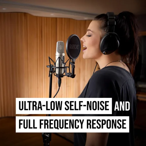 Vista 7 de Rode NT2A Anniversary Vocal Multi-Pattern Dual Condenser Micrófono Paquete