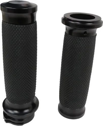 Vista 6 de Empuñaduras negras de 1 pulgada compatibles con Sportster 883/1200 / 48 1996-2021