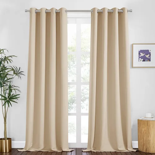 Vista 67 de PONY DANCE Cortinas para Autocaravana de 24 pulgadas de Largo, Cortinas Cortas para Baño y Cocina, Mini Cortinas de Privacidad para Camper