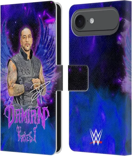 Vista 22 de Head Case Designs Funda de piel con licencia oficial de la WWE Portrait Damian Priest compatible con Apple iPhone 11
