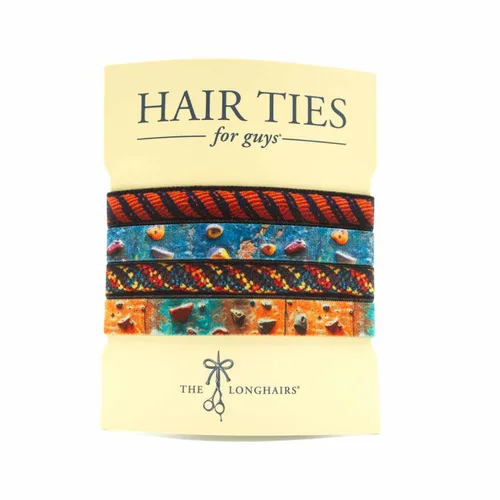 Vista 8 de Gomas para el pelo para hombres Bandas elásticas resistentes sin roturas para cabello largo Coleteros antideslizantes Accesorios