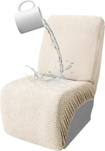Vista 37 de Fundas de sofá reclinable seccional 100% impermeables para sofá reclinable en forma de L, funda de sofá modular de esquina en forma de L, fundas