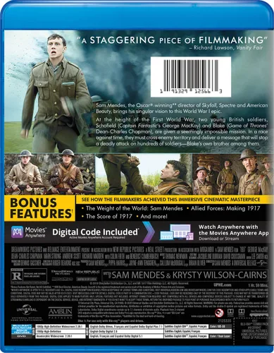 Vista 2 de 1917 Blu-ray