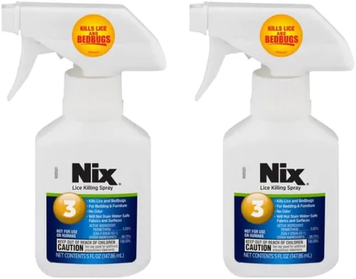 Vista 7 de Nix Spray matador de piojos y chinches para el hogar, ropa de cama y muebles, 5 onzas líquidas (paquete de 1)