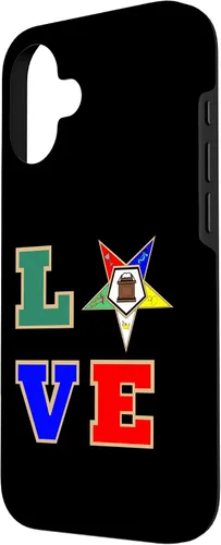 Vista 2 de OES Love Sister Order of the Eastern Star Parents' Christmas Case for iPhone 16