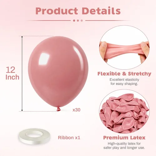 Vista 9 de Globos negros