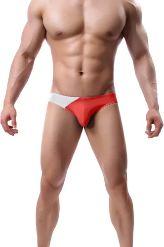 Vista 4 de Disfraces traviesos de San Valentín para parejas y hombres, tanga de bandera estadounidense, ropa interior hawaiana para hombre, falda más camisola