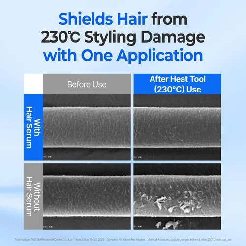Vista 4 de KUNDAL Suero ligero de ácido hialurónico para el cabello fino y fino, Hydra Hyaluron para el control del encrespamiento, el volumen y la humedad
