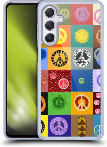 Vista 14 de Head Case Designs Officially Licensed Suzan Lind Carnival Colours & Patterns Gel Case [Military Grade Protection] Compatible with Samsung Galaxy M54