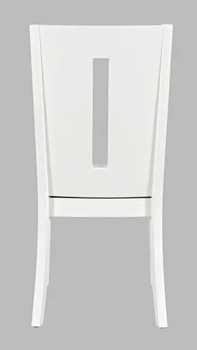 Vista 4 de Jofran Inc. Urban Icon Slotback Silla de comedor tapizada contemporánea (juego de 2)
