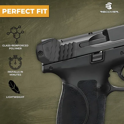 Vista 3 de Recover Tactical Slide Rack Assist 14 versiones disponibles Compatible con la mayoría de los modelos Glock, también para modelos M&P, Shield, P365