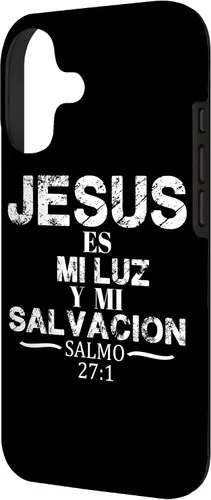 Vista 2 de Salmo Jesus ES Mi Luz Biblia Cristiana - Carcasa para iPhone 17