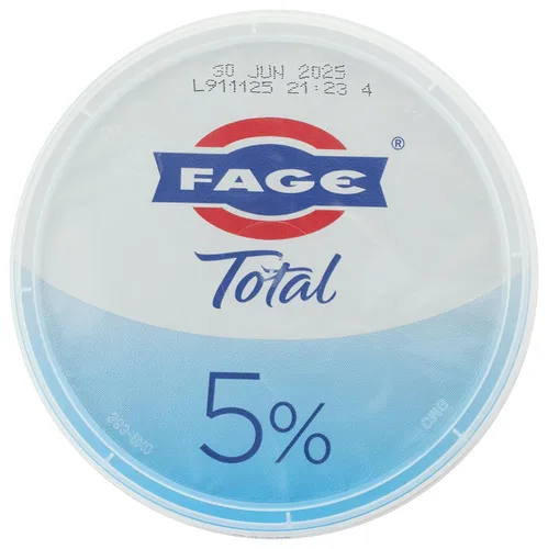 Vista 5 de FAGE Total - Yogur griego, 5% leche entera, natural, 32 onzas