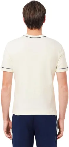 Vista 3 de Lacoste Camiseta de tenis de corte ajustado para hombre