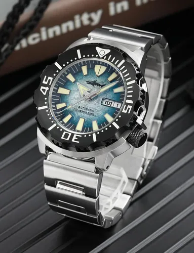 Vista 2 de Heimdallr - Reloj de pulsera automático NH36A para hombre, reloj de buceo automático de 656.2ft, reloj de buceo, cristal de zafiro para hombre