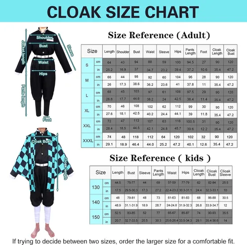 Vista 6 de Tanjiro Nezuko Cosplay Costume for Kids Adult Anime Kimono Halloween Shinobu Zenitsu Cosplay Party