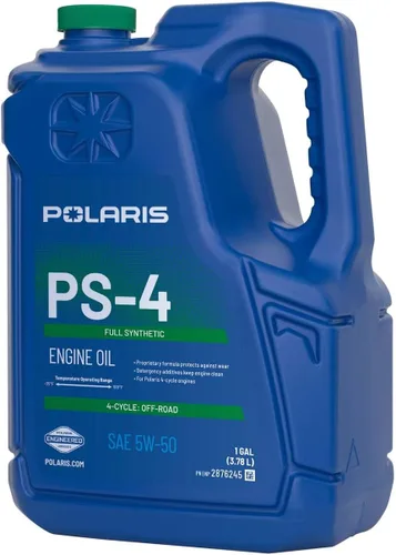 Vista 2 de Polaris Aceite de motor PS-4 completamente sintético 5W-50 para todas las estaciones