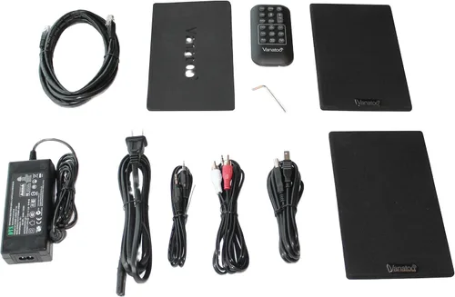 Vista 9 de Vanatoo Transparent Zero Plus Near Field Studio Monitor Altavoces Par para TV, PC, Juegos. Altavoces alimentados de 120 vatios para escritorio y uso