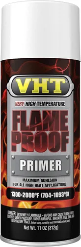 Vista 7 de VHT SP117 Pintura en aerosol de muy alta temperatura con revestimiento ignífugo - Acabado plano de aluminio - Lata de aerosol de 11 oz