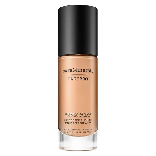 Vista 49 de bareMinerals BarePro 24HR Wear Matte Liquid Foundation Mineral SPF 20, Base de maquillaje de cobertura completa para piel madura, libre de aceite