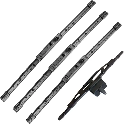 Vista 18 de 3 piezas de escobillas de limpiaparabrisas para BMW X3 2011 2012 2013 2014 2015 2016 2017, escobillas de limpiaparabrisas de repuesto