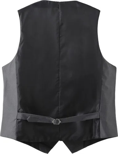 Vista 4 de Gionforsy Disfraz de gángster de los años 20 para hombre, conjunto de accesorios para disfraz de Gatsby, sombrero con tirantes y pajarita