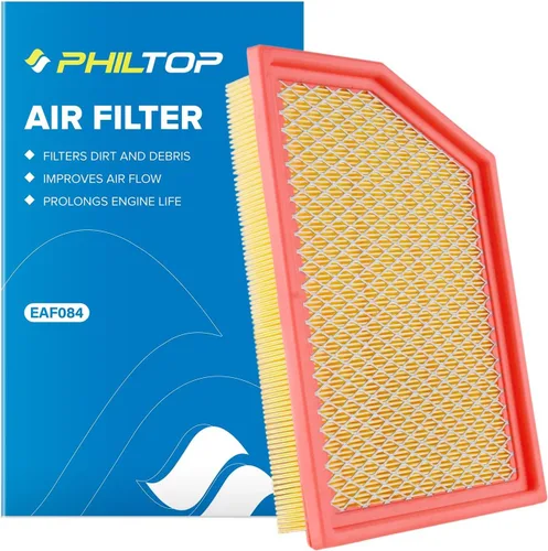 Vista 14 de PHILTOP Filtro de aire del motor CA10015 de repuesto para Honda Ridgeline 2006-2014 V6 3.5L, panel rígido