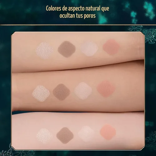 Vista 5 de FLORASIS Paleta de maquillaje de contorno de grabado floral de constelación (01 constelación)