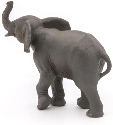 Vista 7 de Papo -Pintado a mano - Figura -Wild Animal Kingdom - Elefante joven -50225 -Coleccionable - para niños - Adecuado para niños y niñas- a partir de 3
