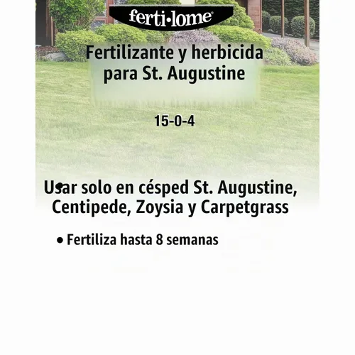 Vista 3 de Fertilome (13917) St. Augustine Weed & Feed 15-0-4, 25.6 lbs