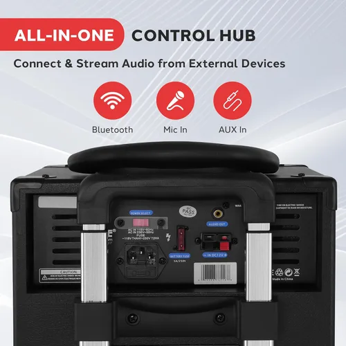 Vista 2 de Bluetooth portátil inalámbrico