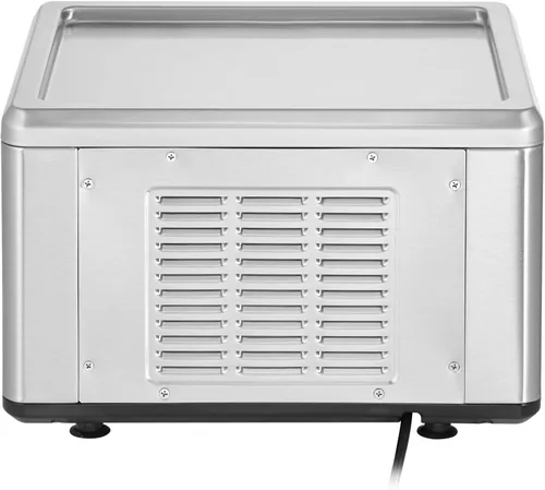 Vista 9 de VEVOR Máquina de helado frito, 12.6" x 8.5", 120 W, máquina para hacer rollos de helado salteado con compresor y 2 raspadores, para hacer rollos