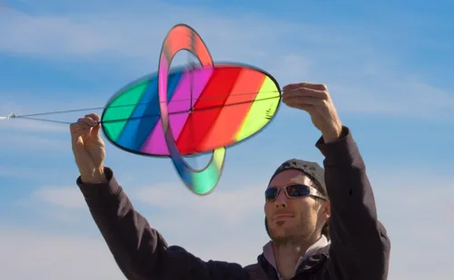 Vista 2 de Prism Flip Cometa de una sola línea