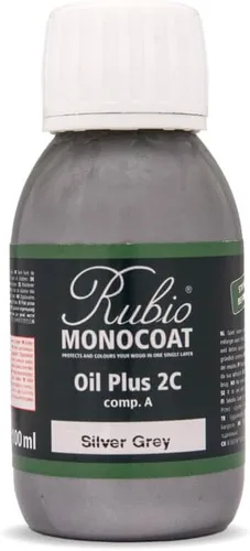 Vista 39 de Rubio Monocoat Muestra de Tinte y Acabado para Madera - Niebla 5% Aceite Plus Parte A Aceite de linaza para madera de secado rápido y ecológico