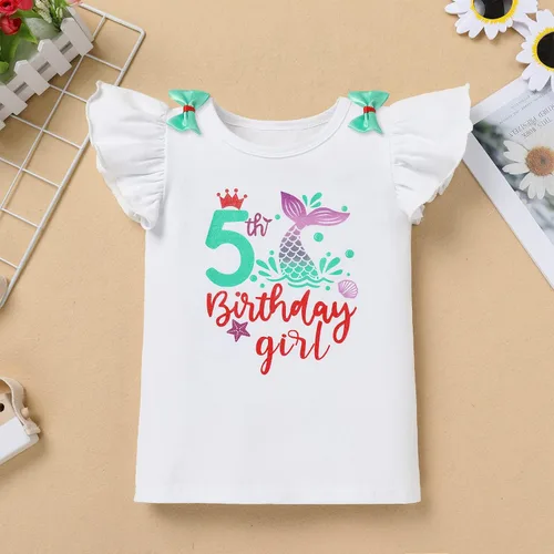 Vista 2 de Baby Girl Mermaid 1st Birthday Outfit Romper + Tutu Skirt + Mermaid Tail + Headband Shiny ONE Cake Smash Photo Shoot