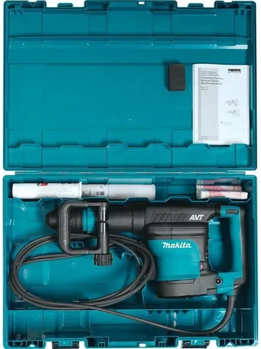 Vista 7 de Makita HM1111C Martillo de demolición AVT de 17 libras, acepta brocas SDS-MAX