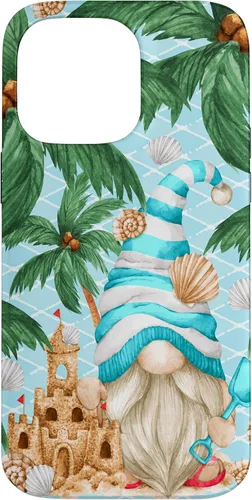 Vista 21 de Life is Better At The Beach for Summer Lover Funny Gnome Case for iPhone 17