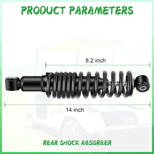 Vista 3 de Kit de amortiguador trasero para carrito de golf de 2 piezas para Yamaha G29 Drive Gas o Electric 2007-2016, OEM JW1-F2210-00-00, JW2F2210-10-00