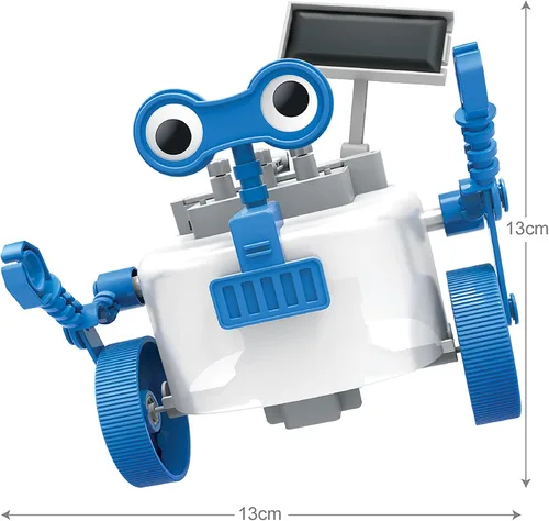 Vista 8 de 4M Robot Green Science Rover - Kit de construcción STEM híbrido de batería