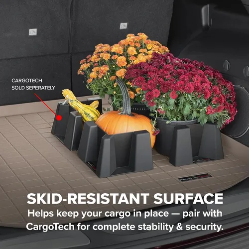 Vista 6 de WeatherTech alfombras de ajuste personalizado para caja de Ford Edge, negras