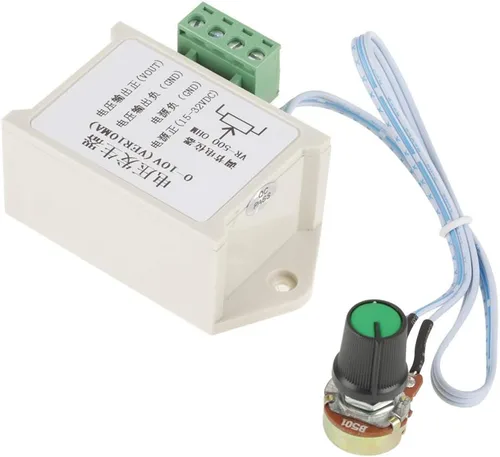 Vista 7 de Módulo generador de voltaje ajustable de 0-10V DC 10mA para control de señal analógica - Unidad de fuente de alimentación de automatización