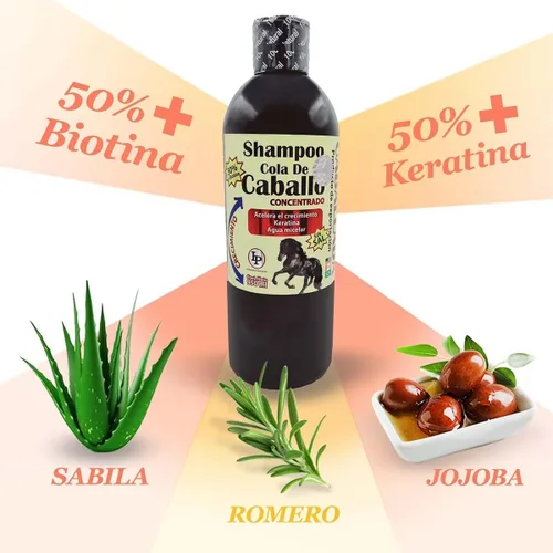 Vista 2 de Champú Caballada sin sal (32.1 fl oz) Acelera el crecimiento de tu cabello!