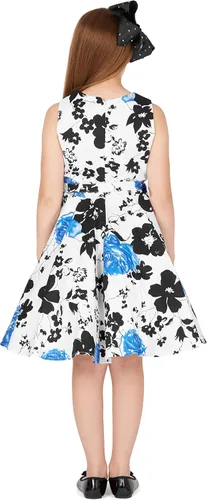 Vista 5 de BlackButterfly Audrey - Vestido para niña de los años 50