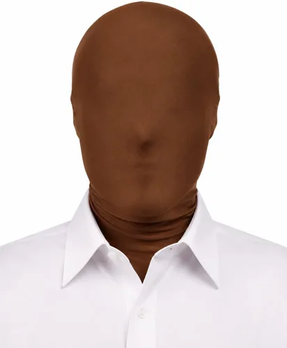 Vista 31 de Máscara de capucha Zentai de elastano de cobertura completa para hombre y mujer para disfraz de Halloween