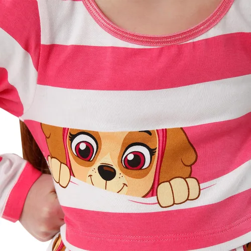 Vista 3 de PAW PATROL Vestido Vestido de verano para niñas de algodón suave Vestidos Skye Multi colorido