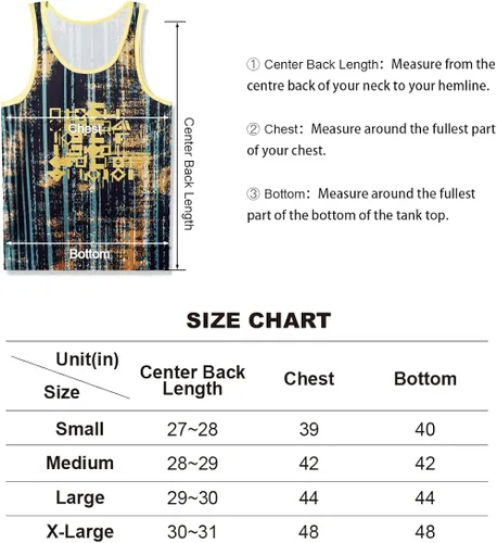 Vista 6 de AIMPACT Camiseta sin mangas de malla casual para hombre
